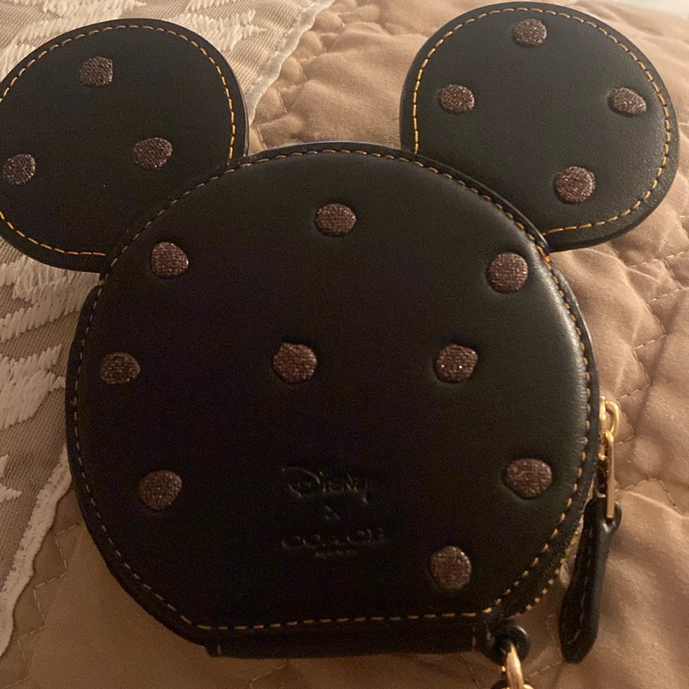Disney x Coach coin purse